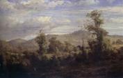 Louis Buvelot Between Tallarook and Yea 1880 France oil painting art